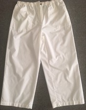 Karen Scott Vintage Women Pants White Size 10 Excellent Condition Elastic Waist