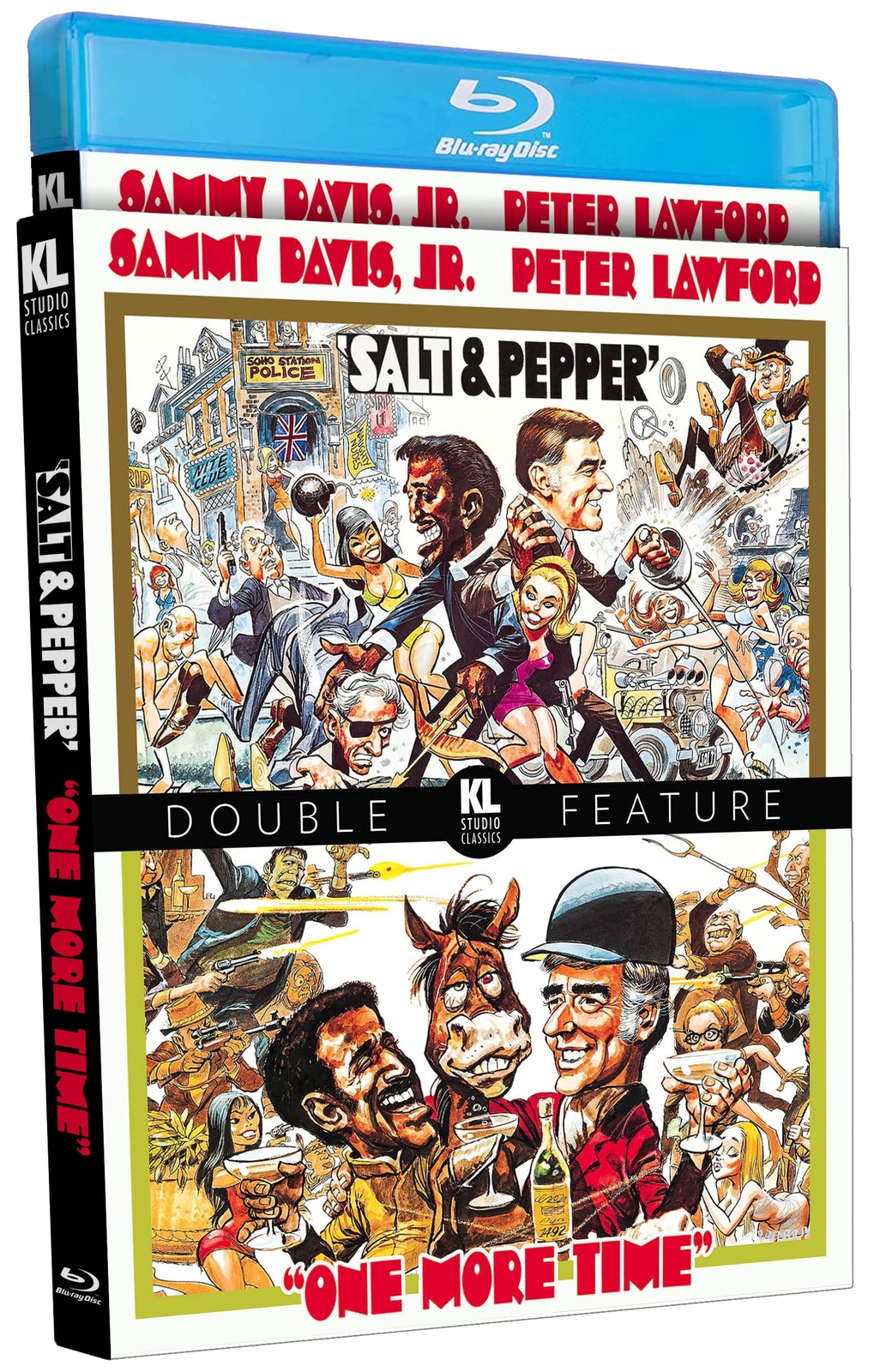 Salt and Pepper   One More Time Double Feature (Blu-ray) Sammy Davis Jr.