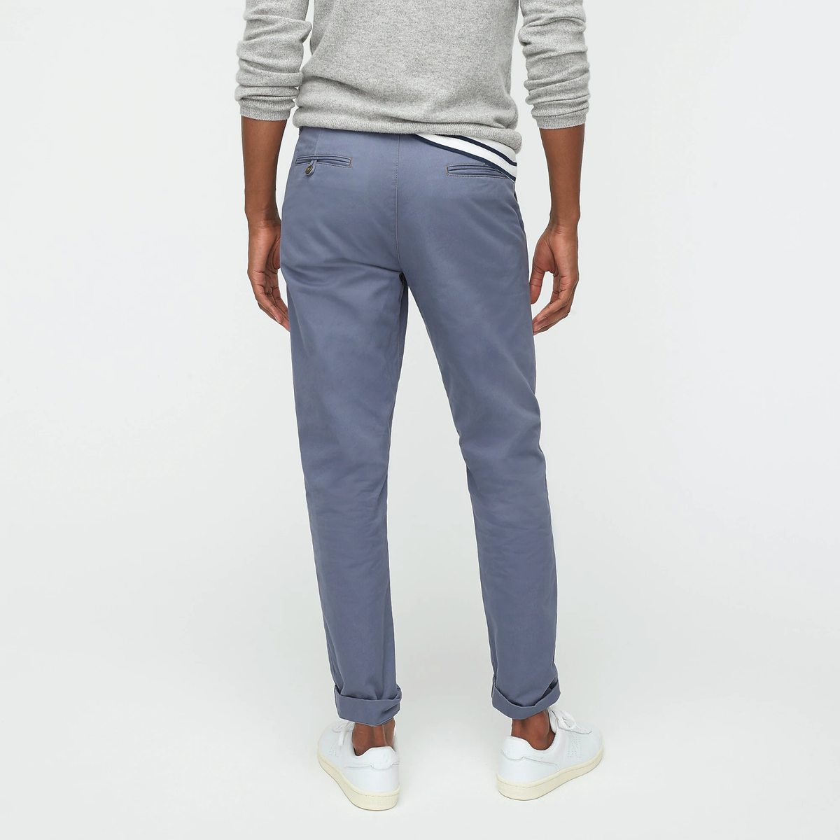 Pantalon Slim J.Crew Outlet Gris Bleu Clair - Taille 36/32 - Neuf Avec étiquettes - Coupe Fitness