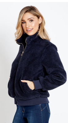 midnight lamb Jacket RRP $89 NWT 