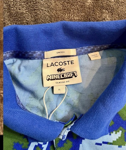 Lacoste X Minecraft cotton polo shirt - Picture 3 of 3