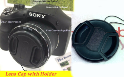 LENS CAP DIRECTLY to CAMERA SONY CYBER-SHOT DSC-HX400 HX400V H400 - Main Image