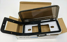 Enrock Marine Stereo Cover, Flip Top Door, White EMC56W 10.7 x 2 inch