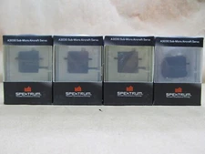Four Spektrum A3030 Sub-Micro Aircraft Servos