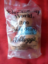 New  Sealed Kelloggs Walt Disney World Roo Mini Bean 2001