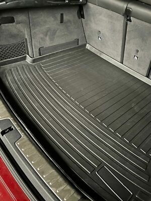 Custom Fit Rear Trunk Cargo Tray Liner Mat For BMW X6 & X6 M E71 F16 2008-2019 – Black Rubber