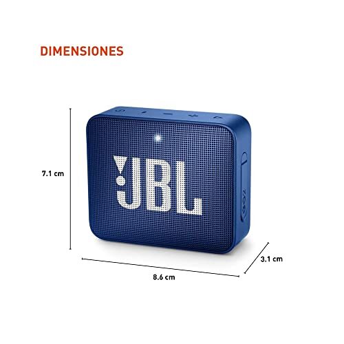 JBL GO2 - Waterproof Ultra Portable Bluetooth Speaker - Blue | eBay