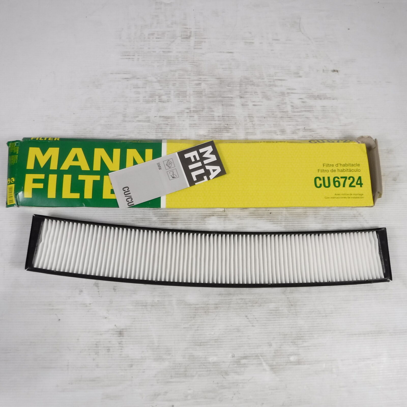 MANN CU6724 Filter interior air for ALPINA BMW for sale online | eBay