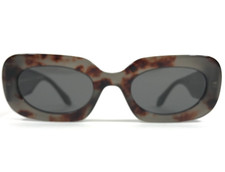 Giorgio Armani Sunglasses AR8182 5976/B1 Tortoise Oval Frames with Gray Lenses