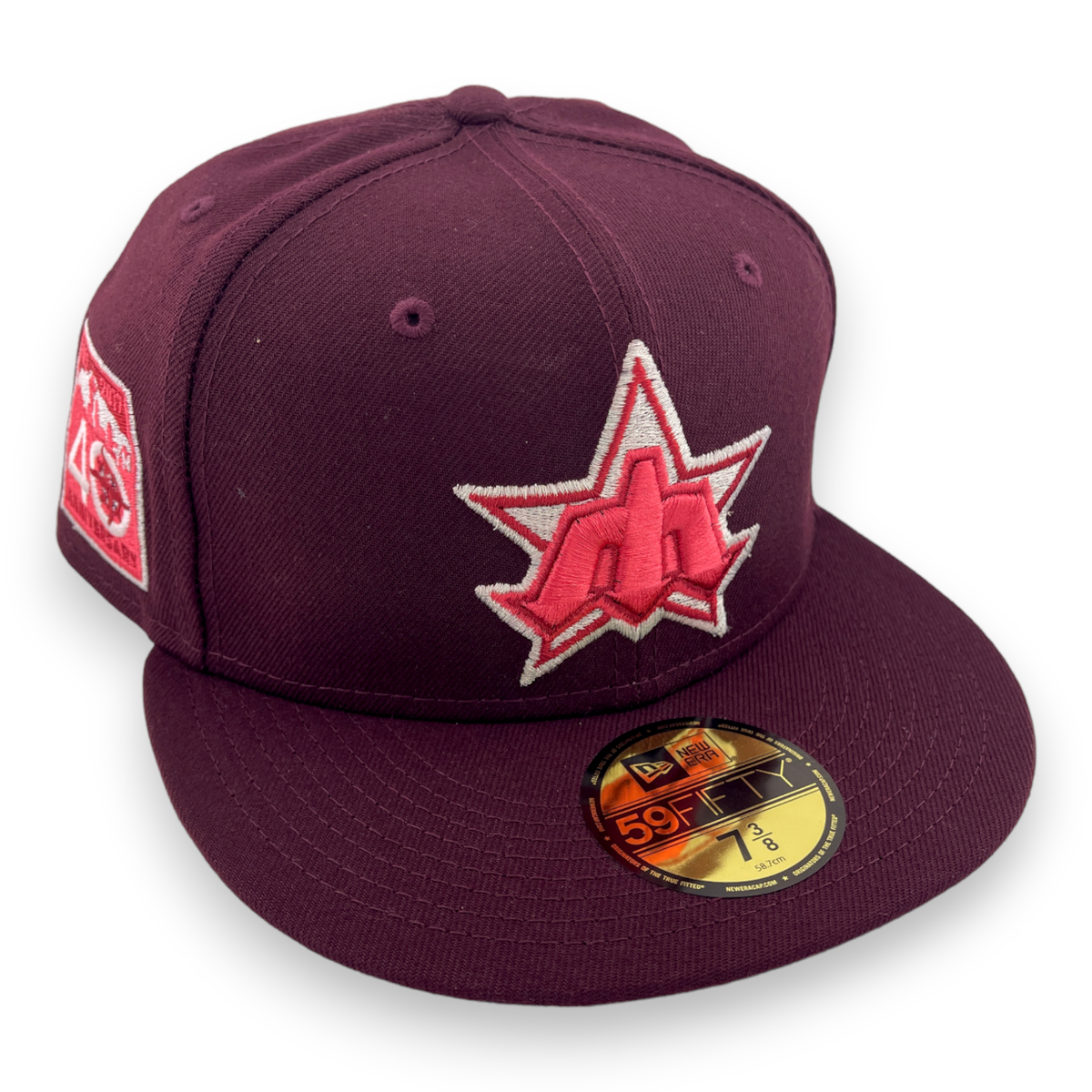 New Era Seattle Mariners 40th Anniversary Patch Lava Pack Pink UV