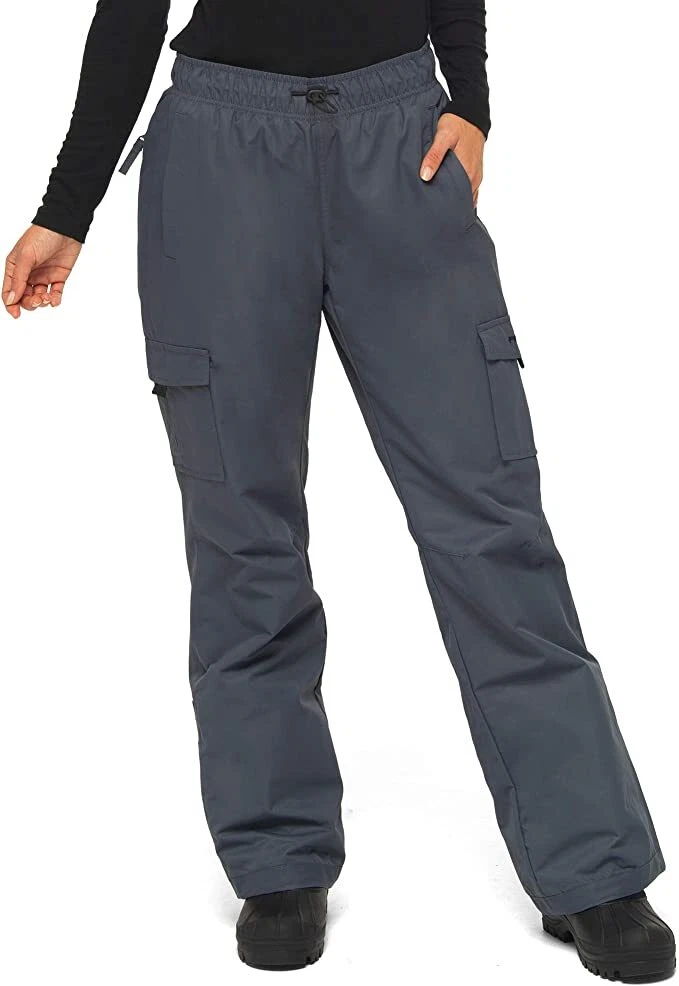 Women's fleece lined cargo pants sale