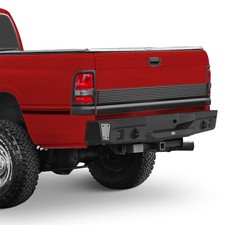 Steel Rear Bumper Cover Assembly For 1994-2001 Ram 1500 1994-2002 Ram 2500 3500