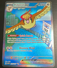 Pidgeot ex 225/197 SV03: Obsidian Flames Special Illustration Rare Holo on eBay