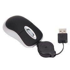 Hot Mini Portable Wired Mouse Travel Mice 5V Office For Computer Laptop Desktop