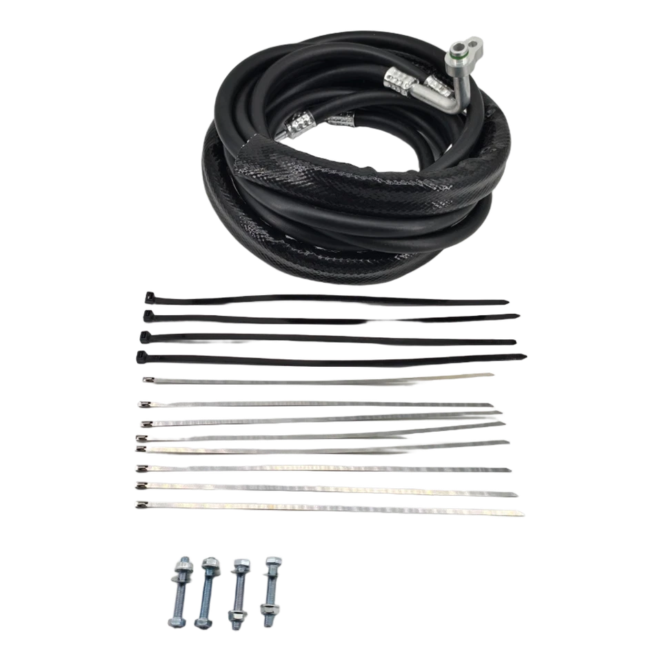 Rear AC Line Set For Ford Explorer Flex Lincoln MKT Auxiliary Hoses Kit — 第 3/4 张图片