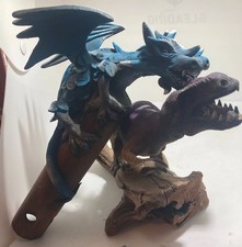 1950 lot dragons en bois