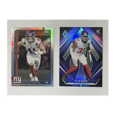 Topps Chrome Rookie Micah McFadden Panini Phoenix Tyler Nubin Giants Lot 2 2024