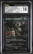 THREE VISITS Secret Lair We Want...A SHRUBBERY! NonFoil Rare CGC 10 MTG