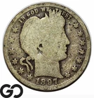 1897-O Barber Quarter