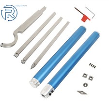 Herramienta de torneado de madera de carburo Detailer Hollower apta para torno acabado más áspero