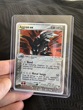 Pokémon TCG Aggron EX Ultra Rare Holo Card 95/100 2003 Excellent Condition