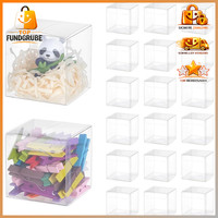 Geschenkboxen 60PCS 6X6X6Cm Transparent Pvc FüR Schmuck Hochzeit Ostern