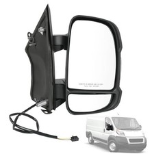 Door Mirror Replacement For Ram ProMaster 1500 2500 Right Passenger Side 2PINS
