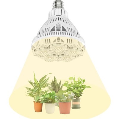 LED Pflanzenlampe, 24W, Vollspektrum, E27, Indoor Gewächshaus, Grow Light