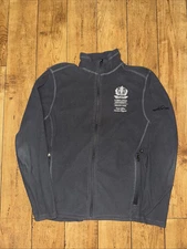 Eddie Bauer Fleece Jacket Loma Linda University Gray Small 20x25