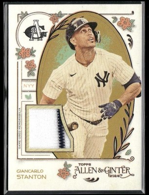 2024 Topps Allen & Ginter #AGR-GST Giancarlo Stanton Full-Size Relics B