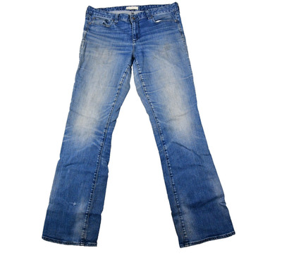 GAP 1969 Jeans Mens 32L (35x32.5)  Perect Boot Blue Denim Stain