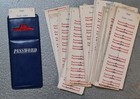 Vintage 1960's Password Game Cards And Decoder Case. — photo 1
