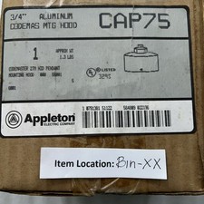 Appleton Electric Co. CAP75 Pendant Mounting Hood 3/4" Aluminum