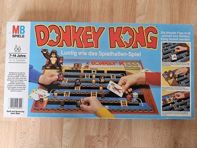 Donkey Kong MB Spiele Brettspiel Gesellschaftsspiel Vollständig Geprüft Top 
