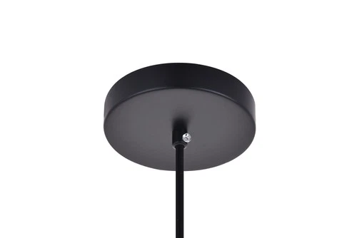 Elegant Lighting LD2407 Aiken 6"W Pendant - Black - Picture 9 of 12
