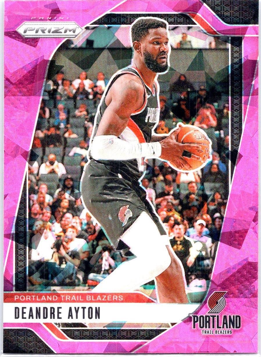 2024-25 Panini Prizm #5 Deandre Ayton Pink Ice Prizm