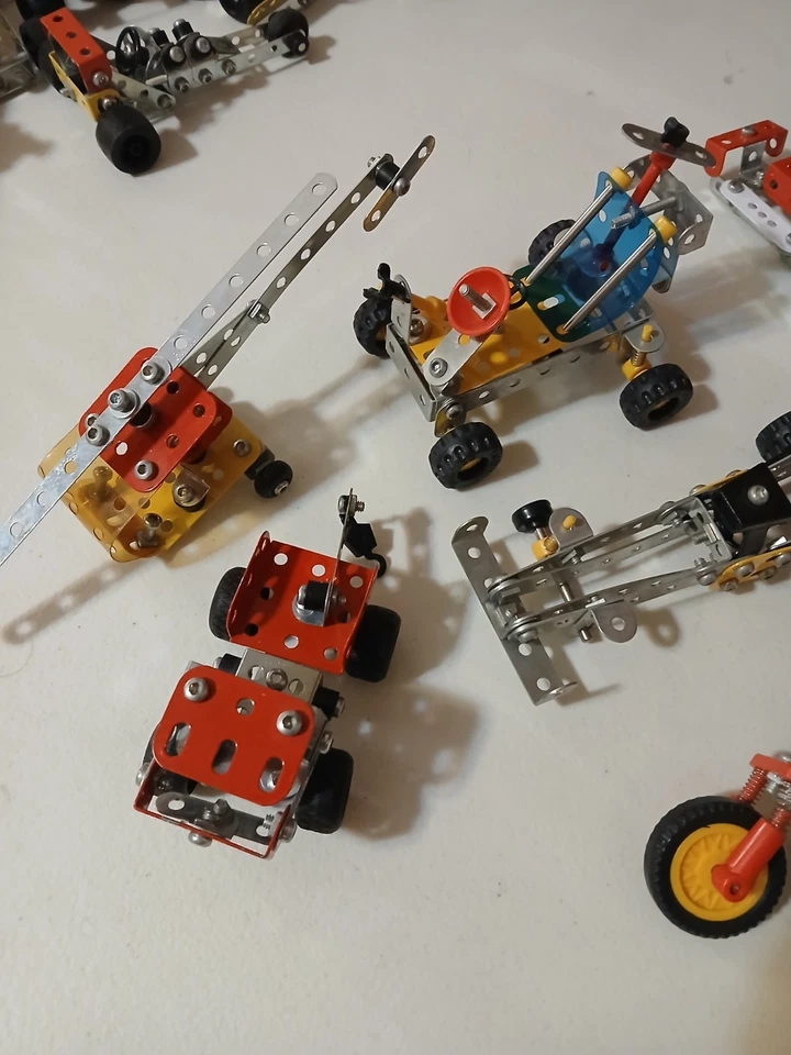 Meccano,Steel Tec Mix lote de juguetes y piezas Steel Works Foto 2 de 4