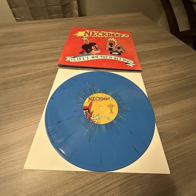 Neck Deep Life's Not Out To Get You LP 2015 Warped Tour Blue Splatter Vinyl