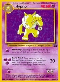 Pokemon Hypno (23/65) Fossil LP