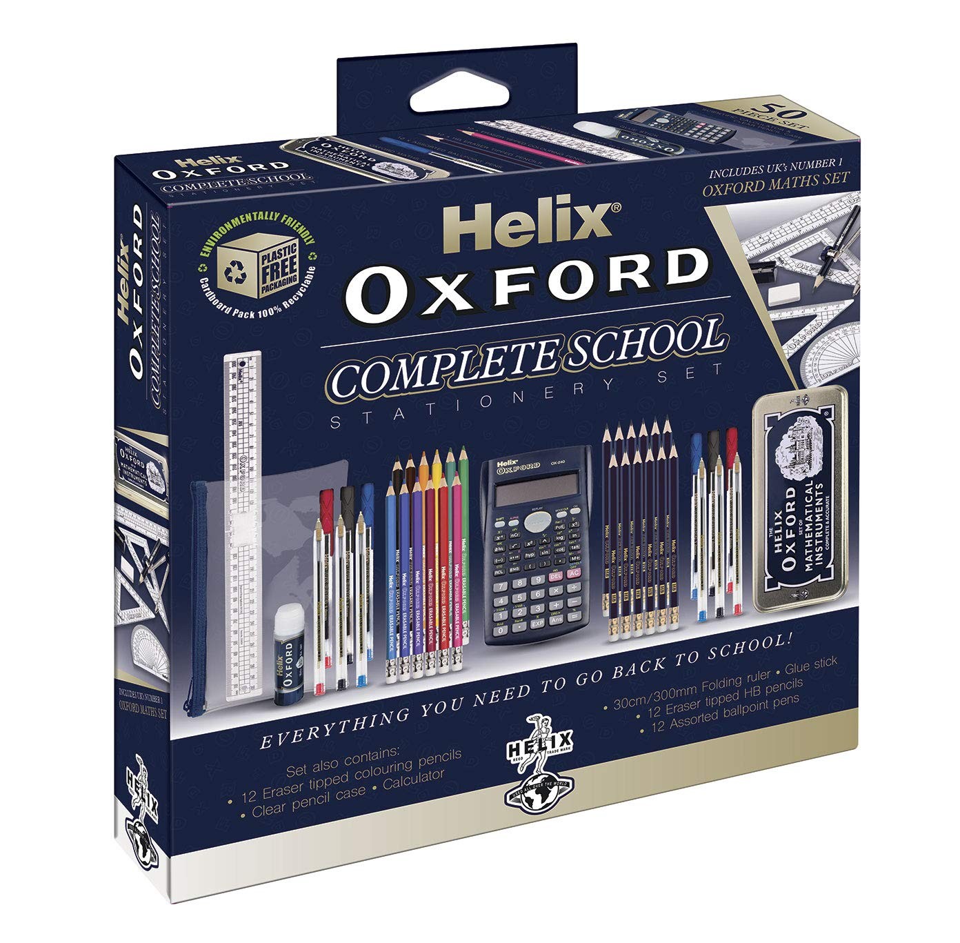 Helix Oxford Complete Back to School Stationery Set - Brand New Free Postage - Image 11