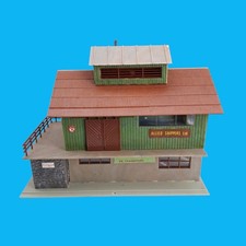 Vintage Faller HO Scale Built Model 2 Story Warehouse Storage Building