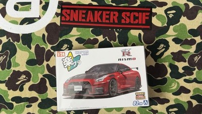 Plastic model 1/24 Aoshima SnapCar Series No02-VR R35 NISSAN GT-R NISMO Red USED