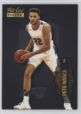 2022-23 Wild Card Matte Draft Black Pete Nance #MB-63 5cb