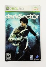 Dark Sector Xbox 360 Instruction Manual Only Original Authentic