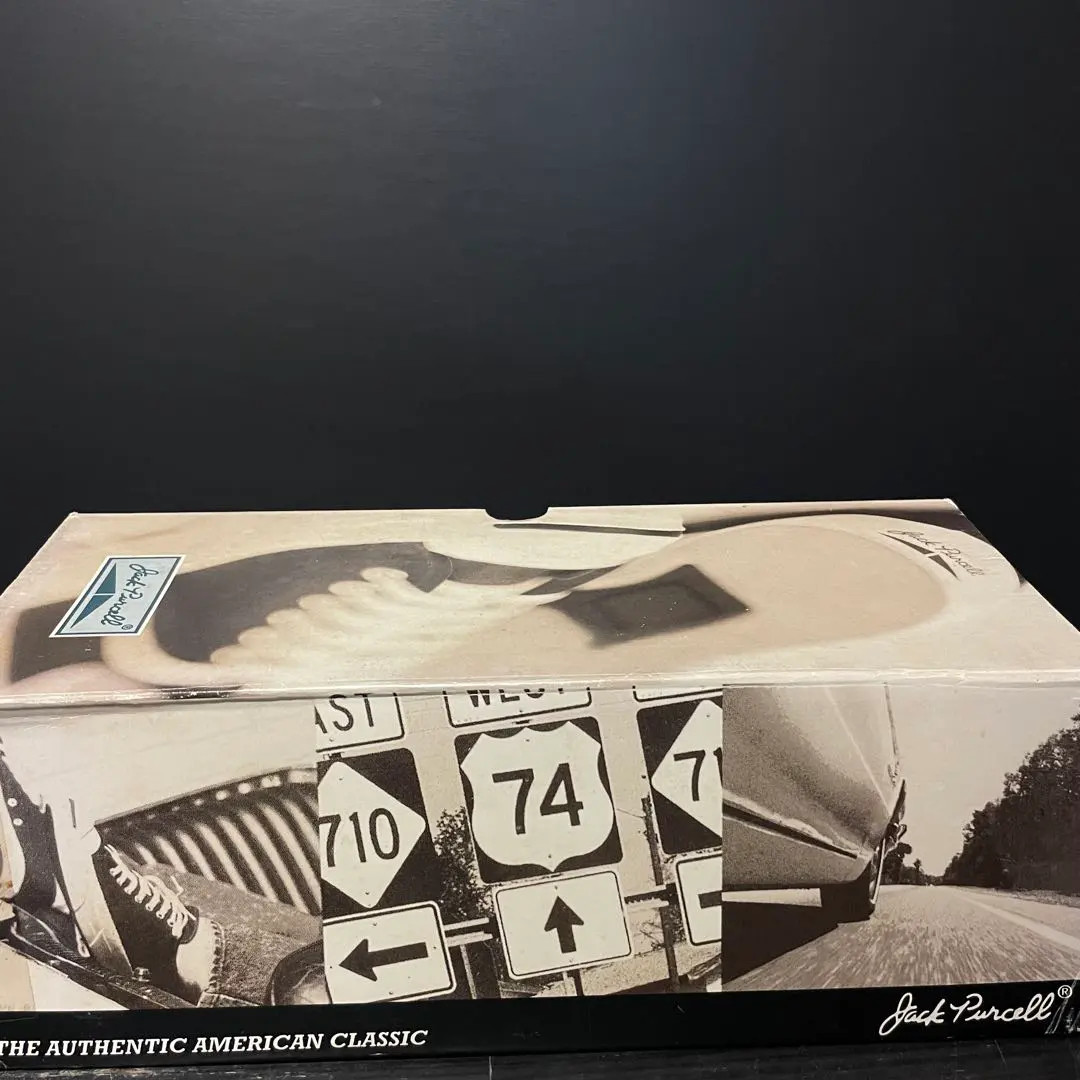 CONVERSE Jack Purcell Suede Sneakers Shoes Us 9 Black 90s with Box Used Japan thumbnail 9