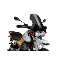 Windschutzscheibe Puig Touring FUR Moto Guzzi V85 TT Travel 21-25 Dunkel Getont