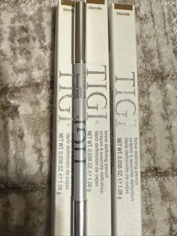 Lápiz definidor de cejas TIGI rubio 64186 - Lote de 3 - Nuevo en caja - Forma de ceja natural Foto 2 de 3