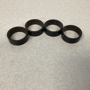 Lot Of 4 Stem Spacers 10mm Black 1” Steerer Tube
