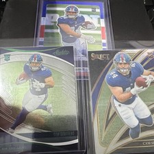 Cam Skattebo Giants NFL Rookie Lot - Absolute (green) Select Retro -  3 Cards