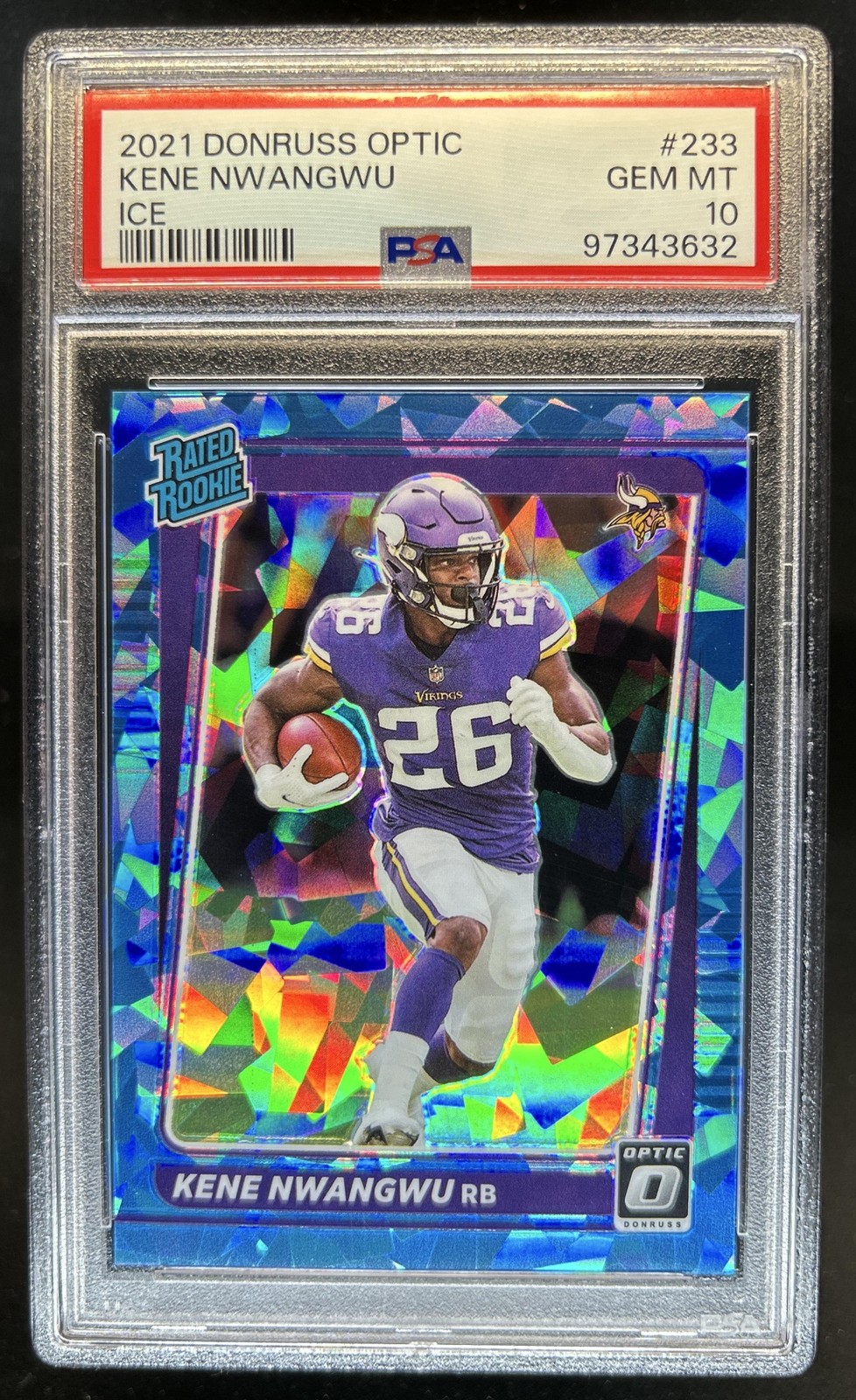 Kene Nwangwu Panini Donruss Optic #233 Ice